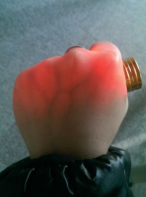 휴대용 관 영사기 Venipuncture 적외선 정맥 측정기 정맥 거주 황금 알루미늄