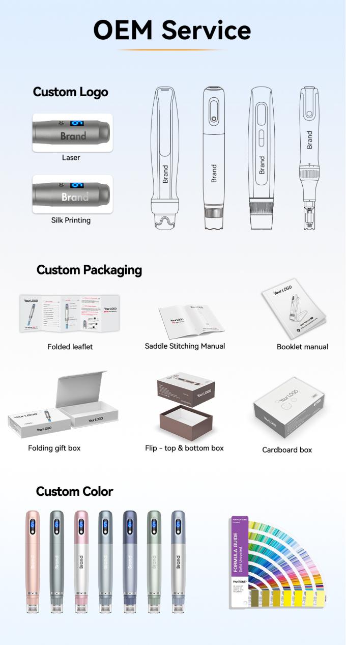 신제품 하이드라 펜 H5 메조테라피 세럼 어플리케이터 뷰티 스킨케어 바이오 엑소좀 더마 마이크로니들링 펜 8